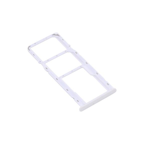 Bandeja dual SIM para Realme 6 en color blanco
