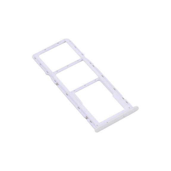 Bandeja dual SIM para Realme 6 en color blanco
