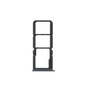 Bandeja dual SIM para Realme 8I en color negro