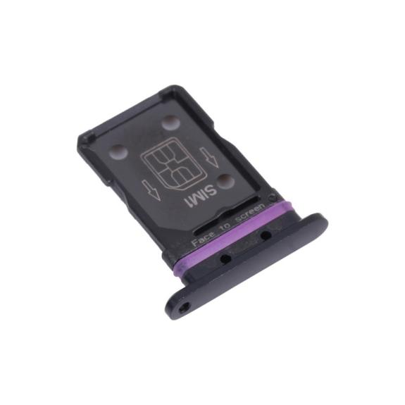 Bandeja dual SIM para Realme X50 Pro 5G en color negro
