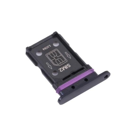 Bandeja dual SIM para Realme X50 Pro 5G en color negro