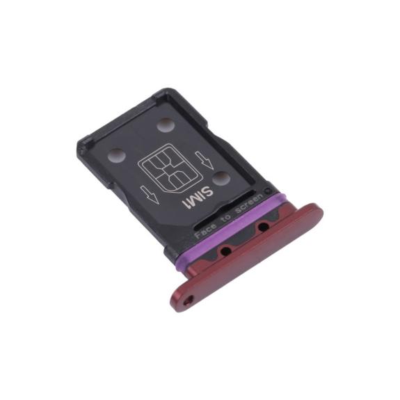 Bandeja dual SIM para Realme X50 Pro 5G en color rojo