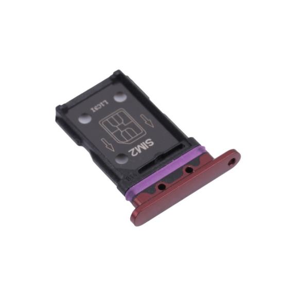 Bandeja dual SIM para Realme X50 Pro 5G en color rojo