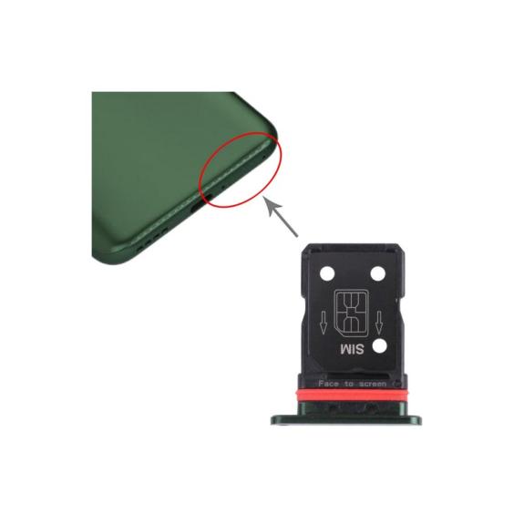 Bandeja dual SIM para Realme X50 Pro 5G en color verde