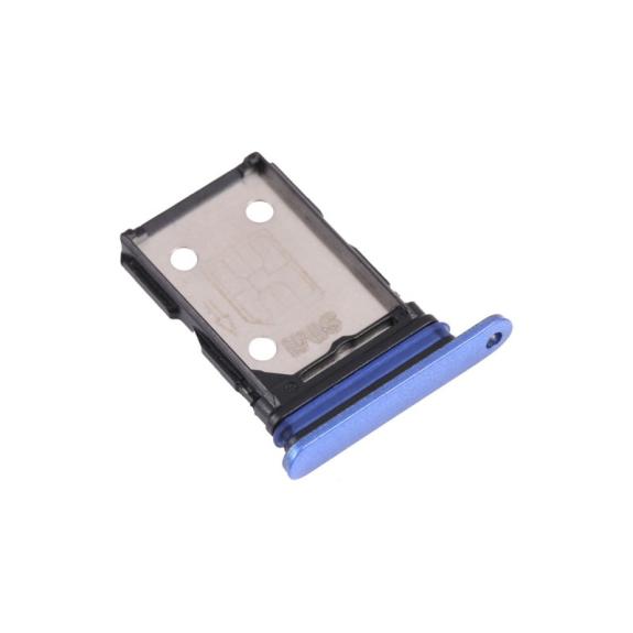 Bandeja dual SIM para Realme X7 en color azul