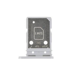 Bandeja Dual Sim Para Samsung Galaxy A36 en color blanco