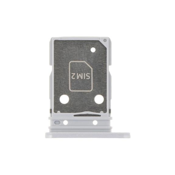 Bandeja Dual Sim Para Samsung Galaxy A36 en color blanco