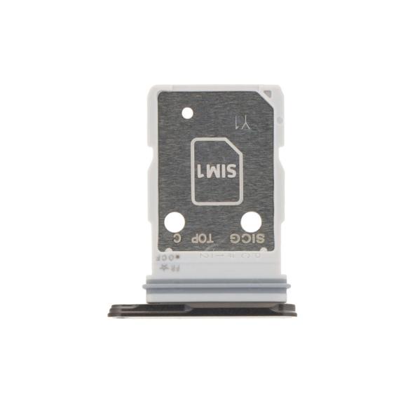 Bandeja dual SIM para Samsung Galaxy S25 Edge Negro