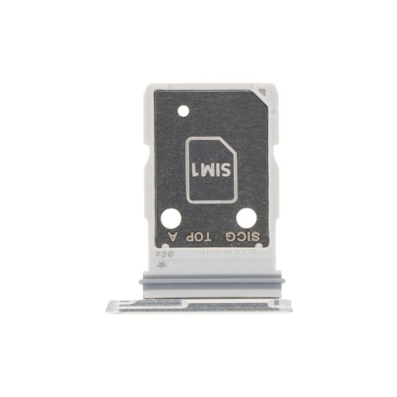 Bandeja dual SIM para Samsung Galaxy S25 Edge Plata