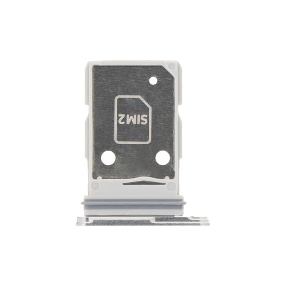 Bandeja dual SIM para Samsung Galaxy S25 Edge Plata