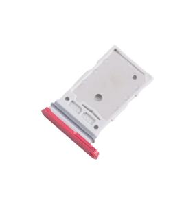 Bandeja dual SIM Para Samsung Galaxy S25 / S25 Plus en rojo