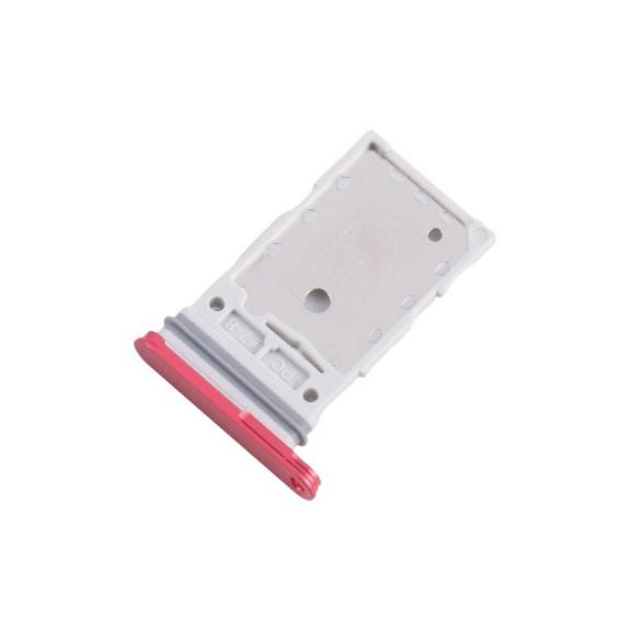 Bandeja dual SIM Para Samsung Galaxy S25 / S25 Plus en rojo