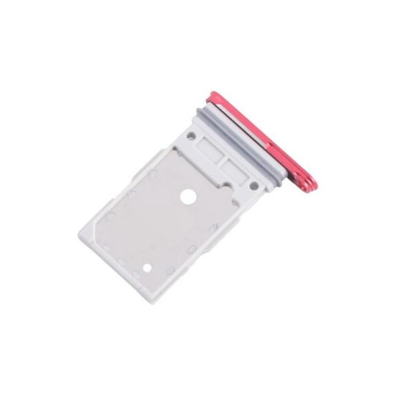 Bandeja dual SIM Para Samsung Galaxy S25 / S25 Plus en rojo
