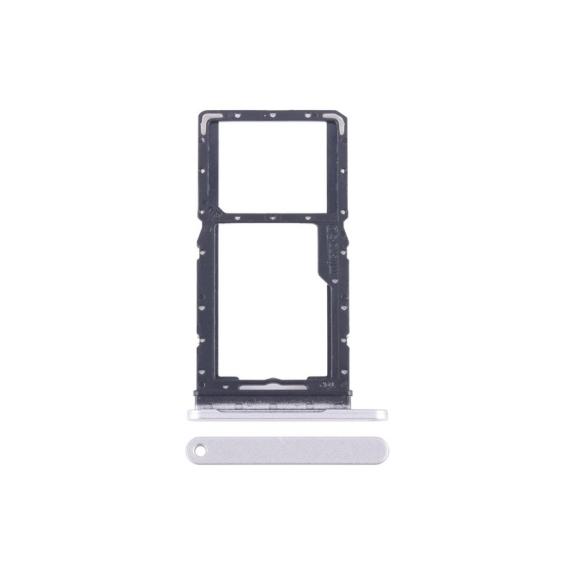 Bandeja dual SIM Para Samsung Galaxy Tab A9 en color plateado