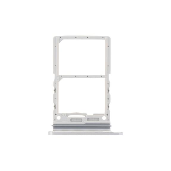 Bandeja dual SIM para Samsung Galaxy Z Flip6 Blanco