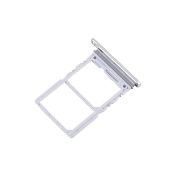Bandeja Dual SIM Para Samsung Galaxy Z Flip7 FE Plateado
