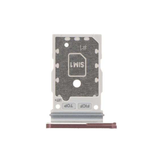 Bandeja Dual Sim Para Samsung Galaxy Z Fold4 en color rojo