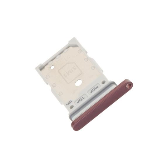 Bandeja Dual Sim Para Samsung Galaxy Z Fold4 en color rojo