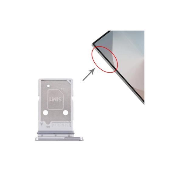 Bandeja Dual SIM Para Samsung Galaxy Z Fold7 Plateado
