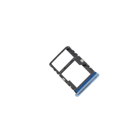 Bandeja dual SIM para TCL 30 5G azul