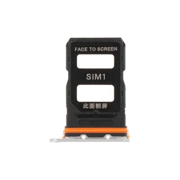 Bandeja dual SIM para Xiaomi 14T en color gris
