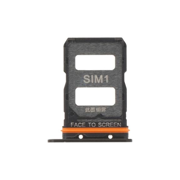 Bandeja dual SIM para Xiaomi 14T en color negro