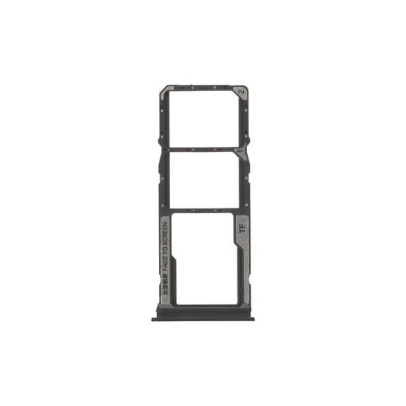 Bandeja dual SIM para Xiaomi Poco C75 en color negro