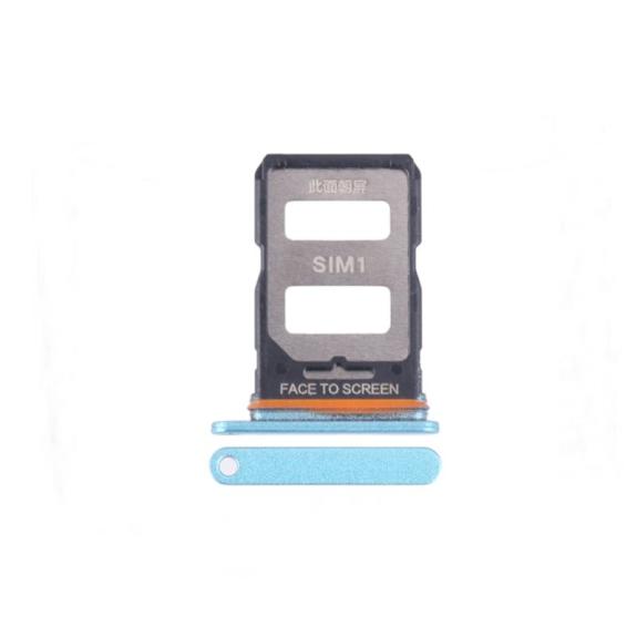 Bandeja dual SIM para Xiaomi Poco F5 azul