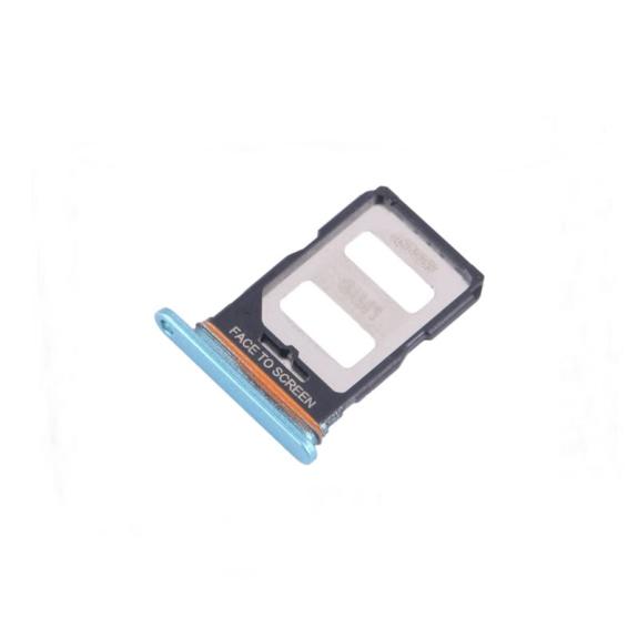 Bandeja dual SIM para Xiaomi Poco F5 azul