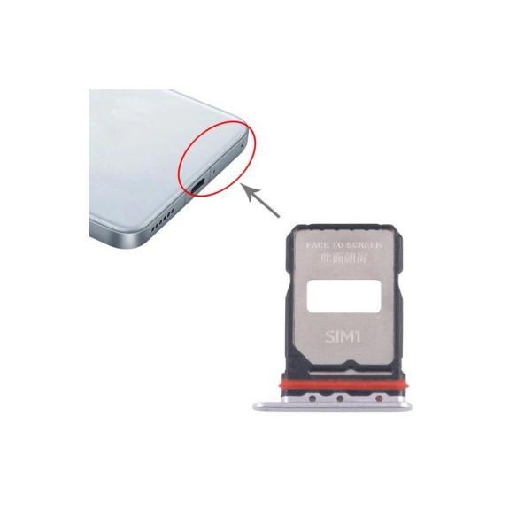 Bandeja Dual SIM Para Xiaomi Poco F7 Pro Dorado