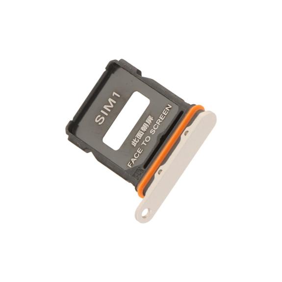 Bandeja dual SIM para Xiaomi Poco F8 Ultra Plata
