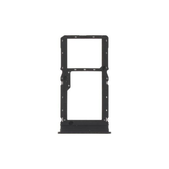Bandeja dual SIM para Xiaomi Poco M6 4G en color negro