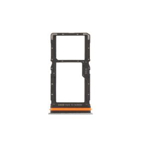 Bandeja Dual SIM Para Xiaomi Poco M7 4G Plateado