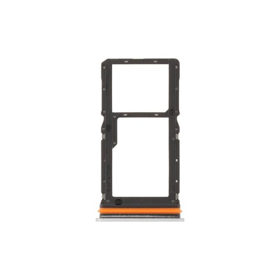 Bandeja Dual SIM Para Xiaomi Poco M7 4G Plateado