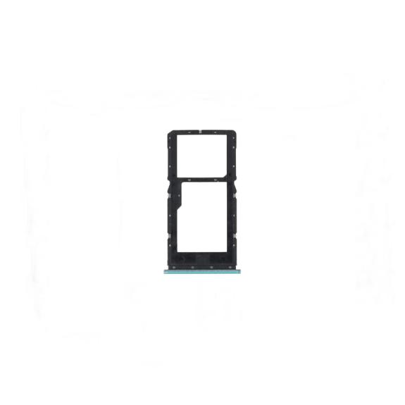 Bandeja dual SIM para Xiaomi Poco X3 GT azul