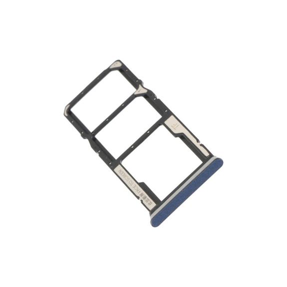 Bandeja dual SIM para Xiaomi Redmi 14C en color azul