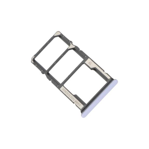 Bandeja dual SIM para Xiaomi Redmi 14C en color morado