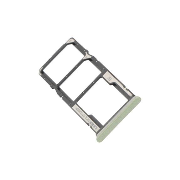 Bandeja dual SIM para Xiaomi Redmi 14C en color verde