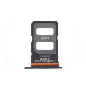 Bandeja dual SIM para Xiaomi Redmi Note 13 Pro 5G negro