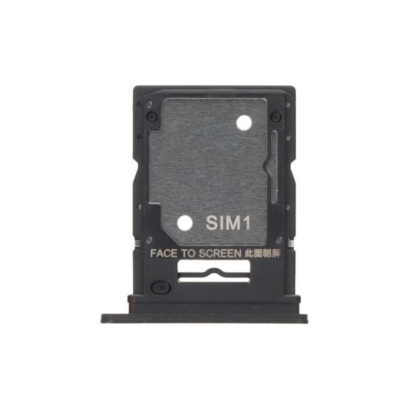 Bandeja dual SIM para Xiaomi Redmi Note 14 en color negro