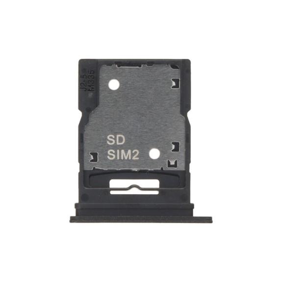 Bandeja dual SIM para Xiaomi Redmi Note 14 en color negro