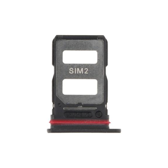 Bandeja Dual Sim Para Xiaomi Redmi Note 14 Pro 4G en negro