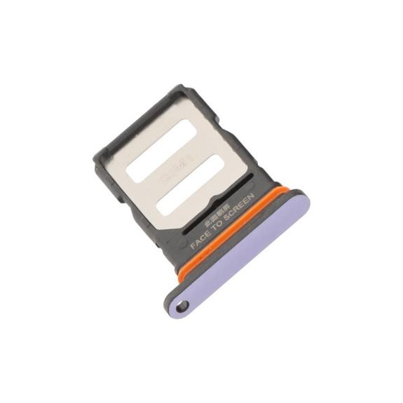 Bandeja Dual Sim Para Xiaomi Redmi Note 14 Pro Plus 5G en morado