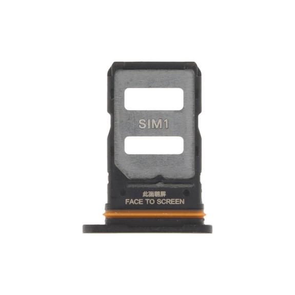 Bandeja Dual Sim Para Xiaomi Redmi Note 14 Pro Plus 5G en negro