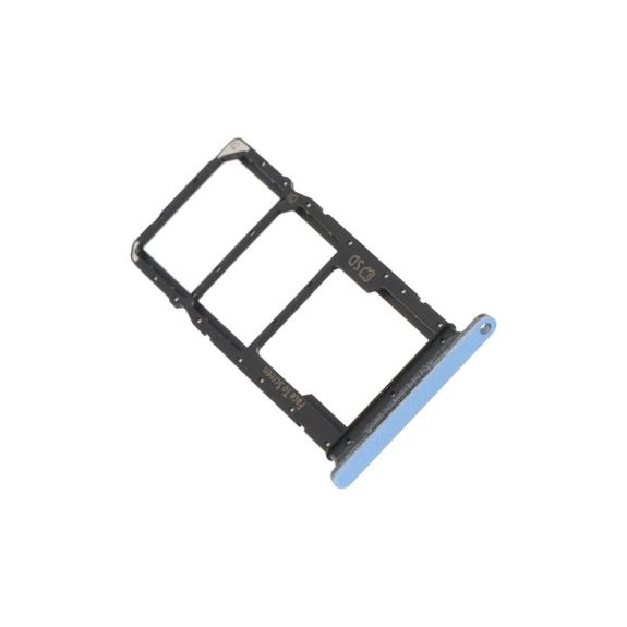 Bandeja Dual SIM Para ZTE Blade A34 en color azul