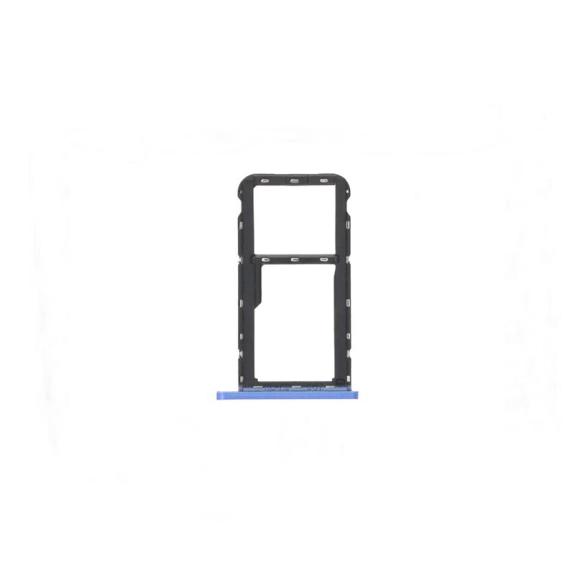 Bandeja dual SIM para ZTE Blade A72 5G azul