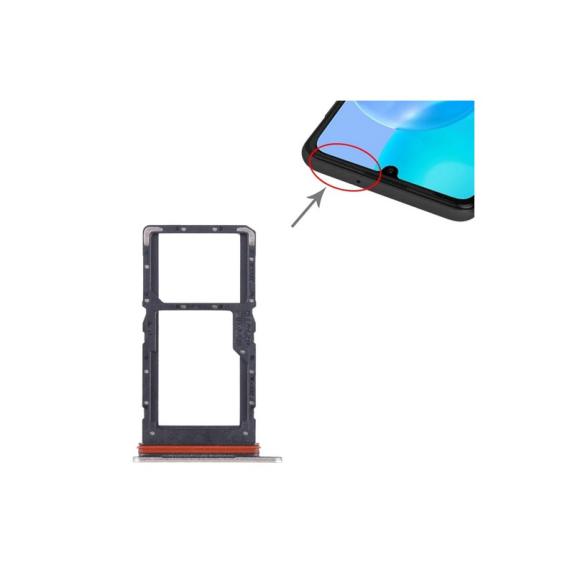 Bandeja dual Sim + SD Para Huawei Honor X5 Plus en color dorado