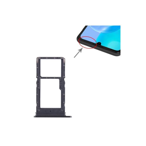 Bandeja dual Sim + SD Para Huawei Honor X5 Plus en color negro