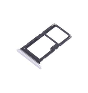 Bandeja dual Sim + SD Para Huawei Honor X5 Plus en color platead