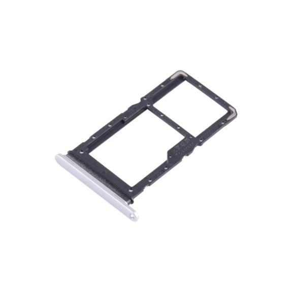Bandeja dual Sim + SD Para Huawei Honor X5 Plus en color platead
